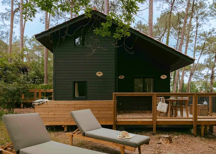 Kamp alanı Slow Village Biscarrosse