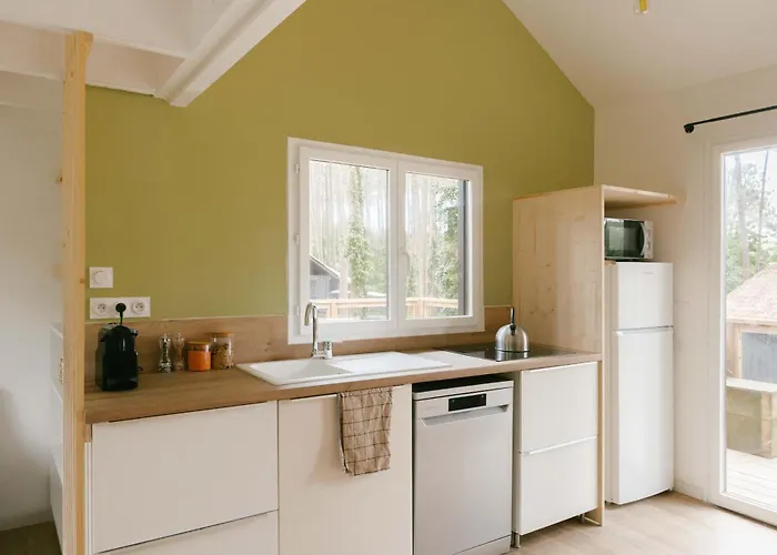 Slow Village Kamp alanı Biscarrosse